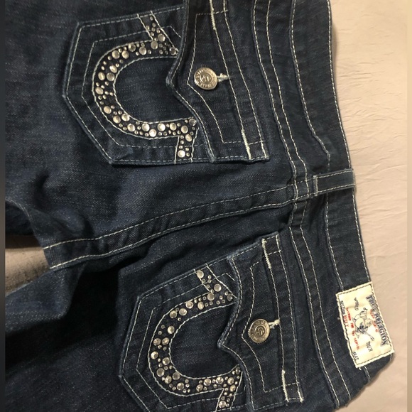 True Religion Rhinestone Boot Cut - Picture 4 of 5
